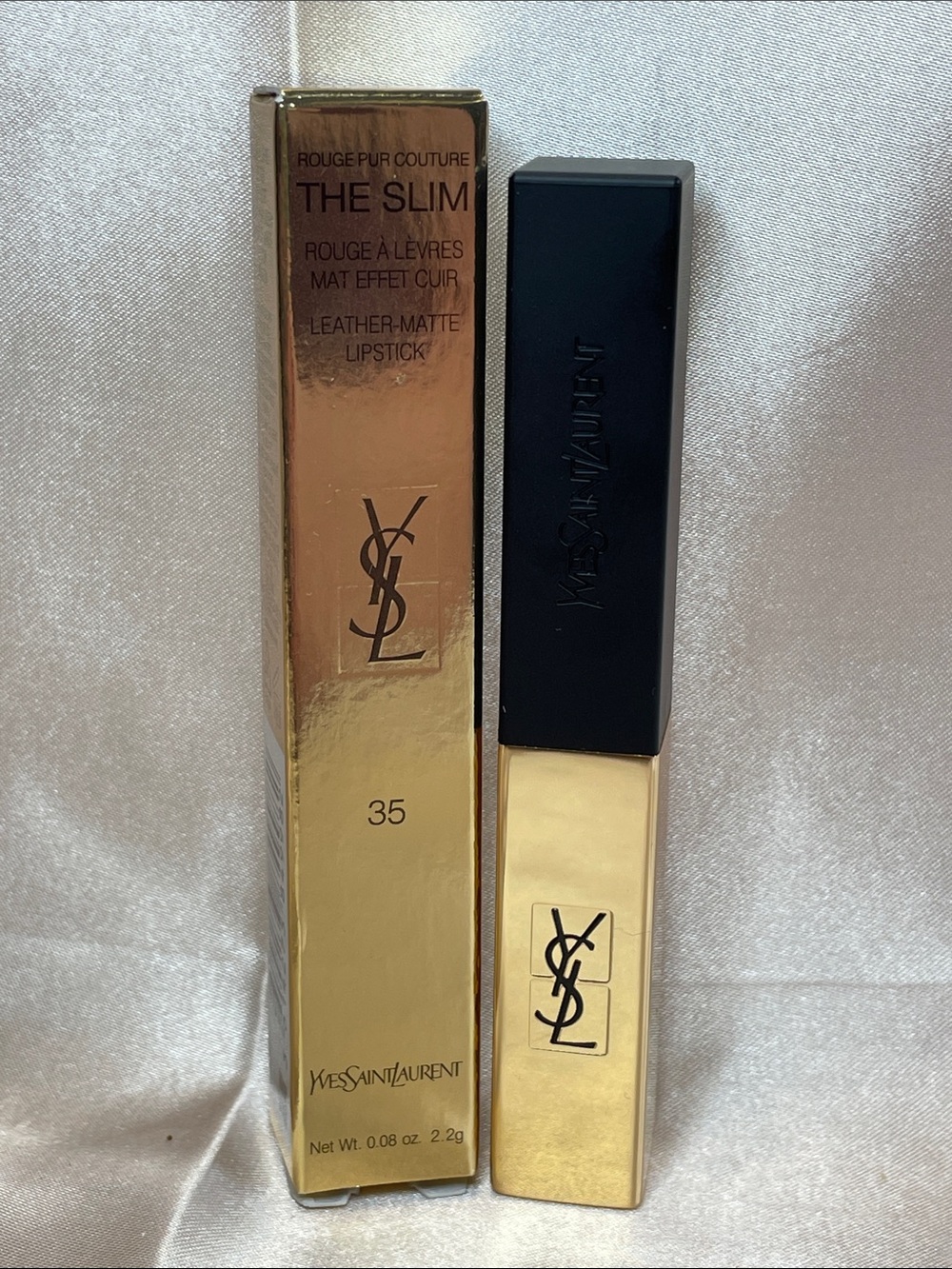 YSL The Slim Matte Longwear Lipstick in 34 Loud Brown - Picture 5 of 13